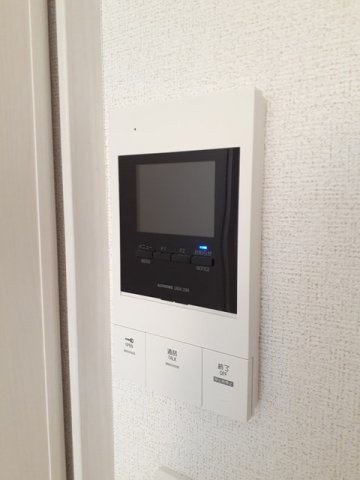 セキュリティ　モニター付きインターホンです
