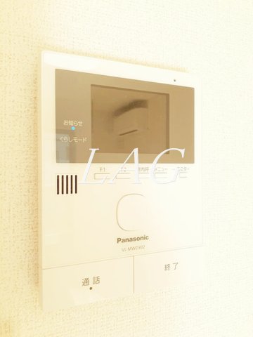 セキュリティ　モニター付きインターフォンです。