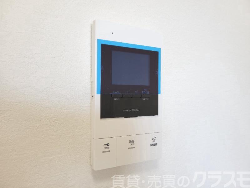 セキュリティ　来訪者が確認できるモニターホン♪