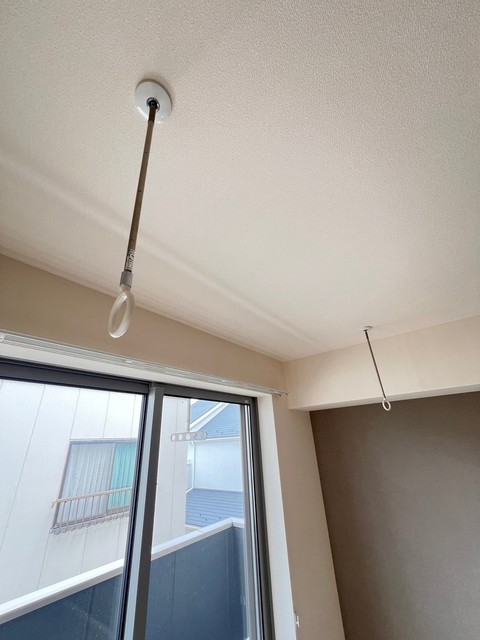 その他設備　★室内物干しフック★