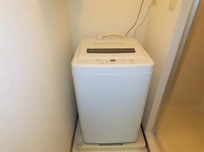 その他設備　洗濯機も付いています