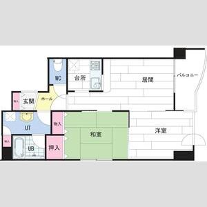 Le Ciel大通の間取り写真