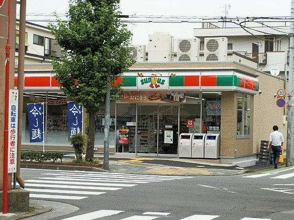 コンビニ　サンクス（コンビニ）まで300m