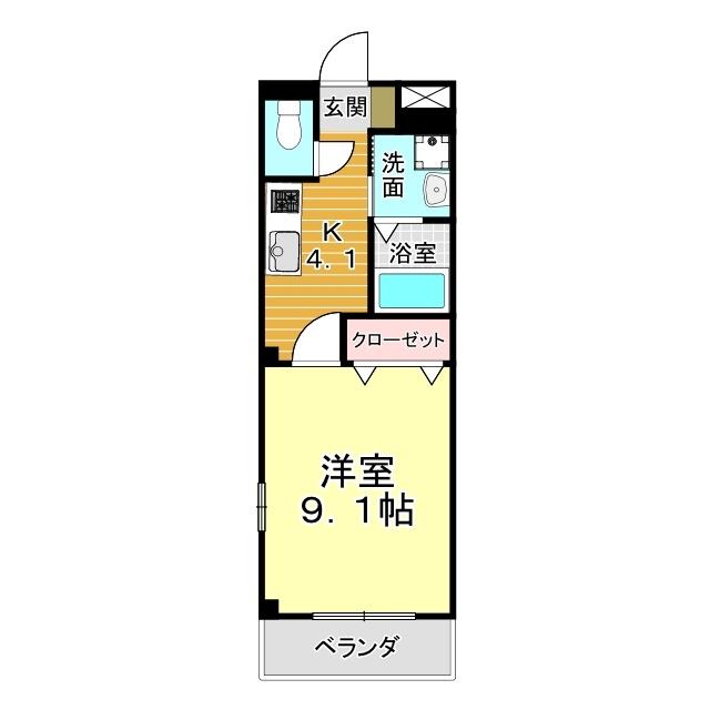 サンエバー貴船の間取り写真