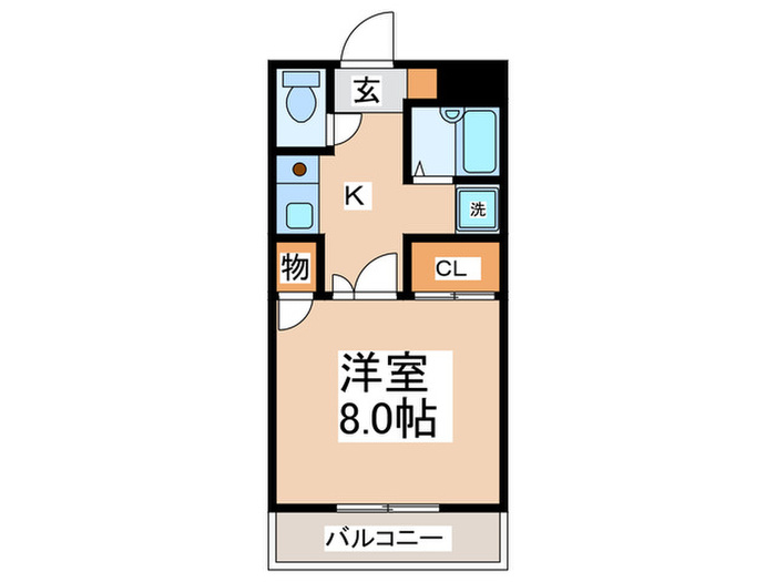 リバ-サイド二色の浜の間取り写真