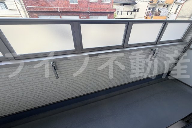バルコニー　落ち着いた時間を過ごせるバルコニーです