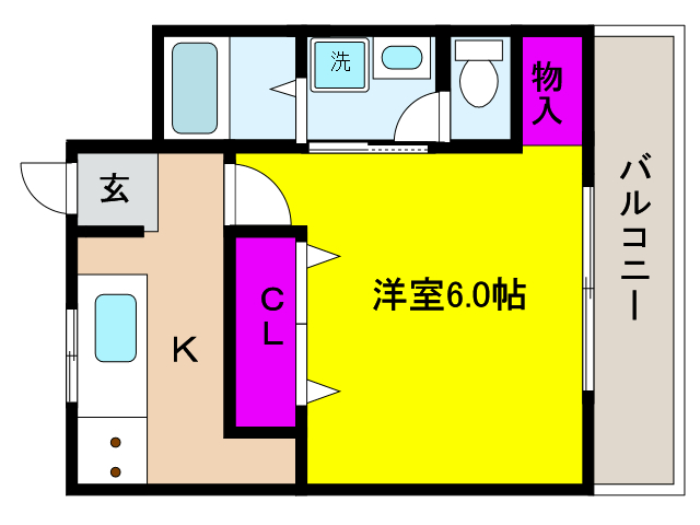 住吉レジデンスの間取り写真