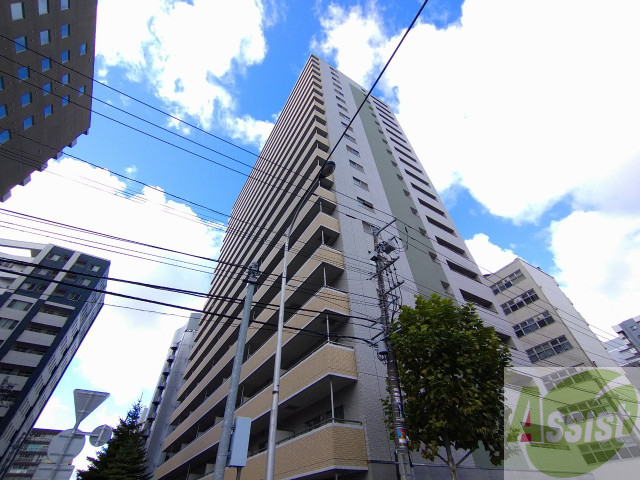 建物外観　札幌市中央区南６条西「レジデンスカープ札幌」