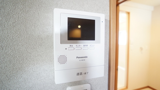 セキュリティ　カメラ付きインターホン