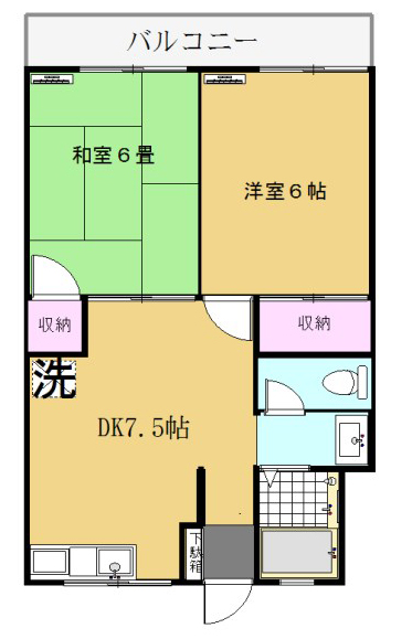 ビュー野火止壱番館の間取り