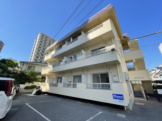 広島市西区己斐本町のマンションの建物外観
