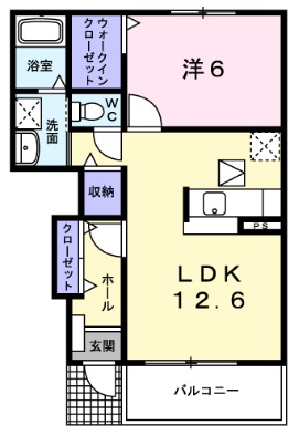 サンキ・ベルソーレの間取り