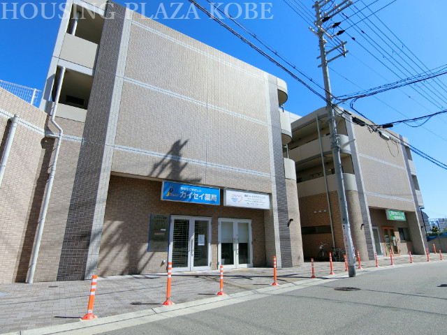 神戸市須磨区松風町のマンションの建物外観