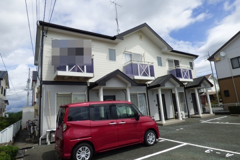 静岡県浜松市中央区大平台４（一戸建）の賃貸物件の外観
