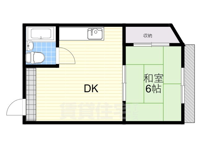 朝日プラザ大仙の間取り