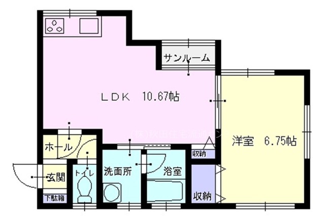 コーポノーブルの間取り