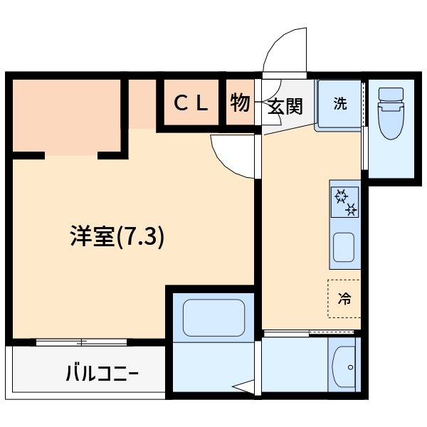 アクシーズ北浦和3丁目の間取り