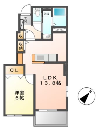 ファミールＴ・Ｋ　Iの間取り