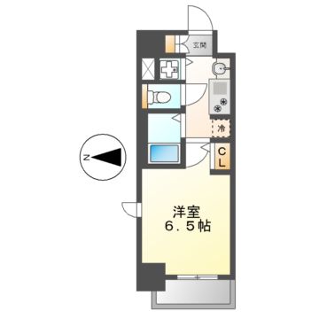 プレサンス金山グリーンパークスの間取り