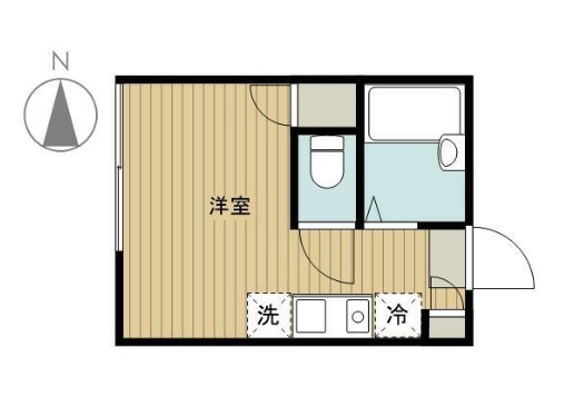 【スカイ大井町の間取り】