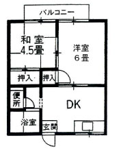 カーサ誠の間取り