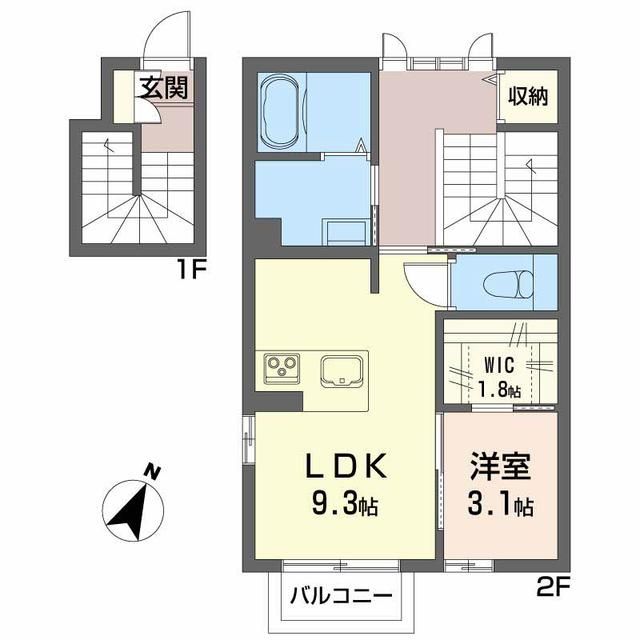 ラディア向陽の間取り