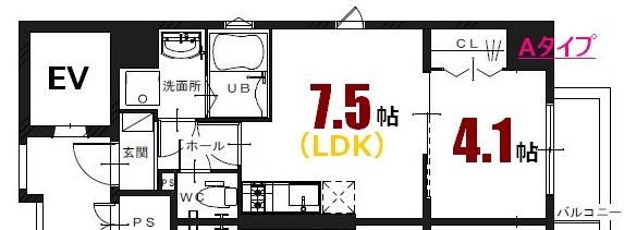 katayama BLDG 24の間取り