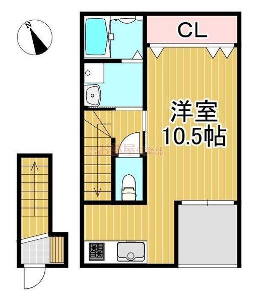 ALLEY10　A棟の間取り