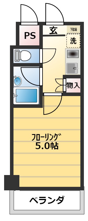 コーポエミリーの間取り