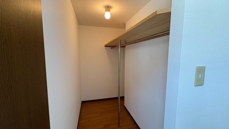 収納　ウォークインクローゼット！