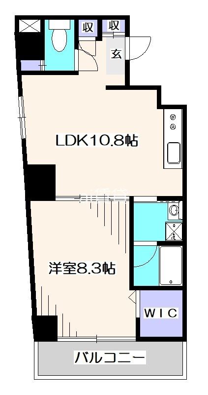 小金井市本町のマンションの間取り