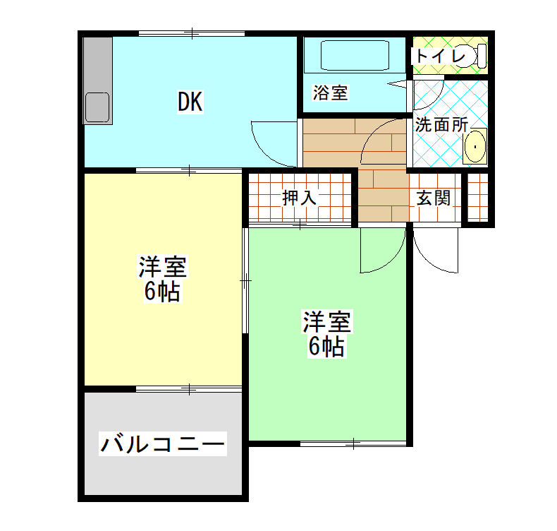 アドバンスIVの間取り