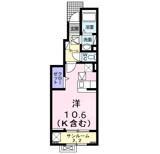 ジュエルIIの間取り