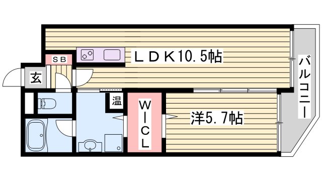 TOAST AKASHIの間取り