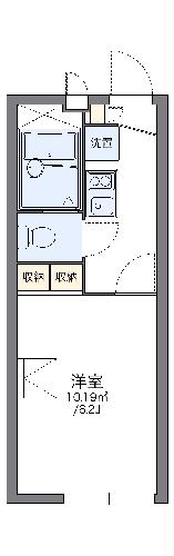 レオパレスＳＡＫＵＲＡの間取り