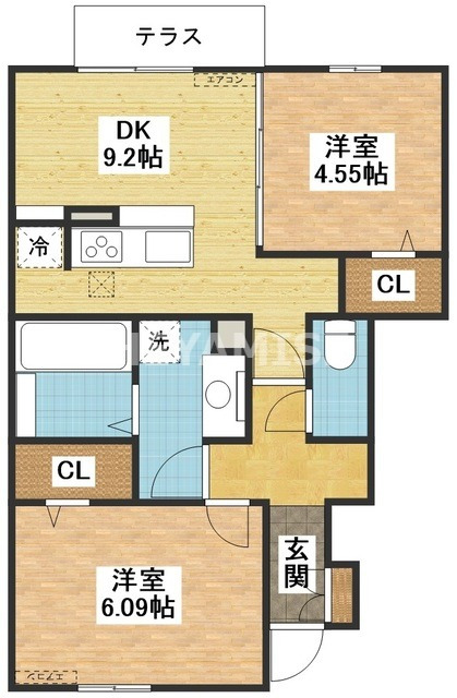 エトワールの間取り