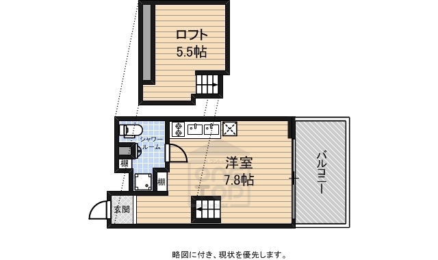 是空難波西の間取り