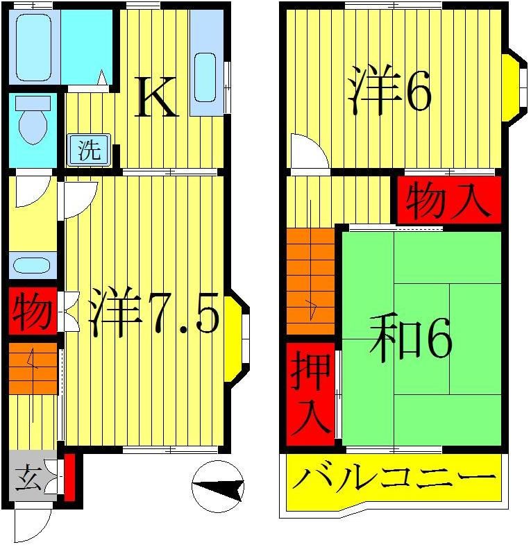 【サンステージ・アオキの間取り】