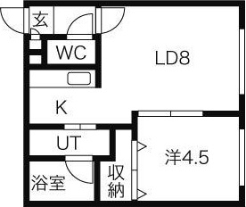 サンテモンターニュの間取り