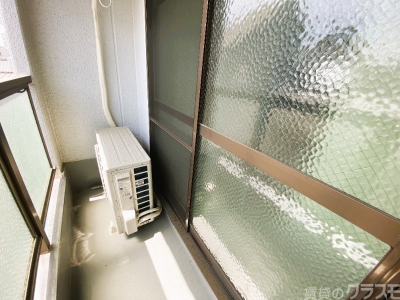 バルコニー　こちらはバルコニーです