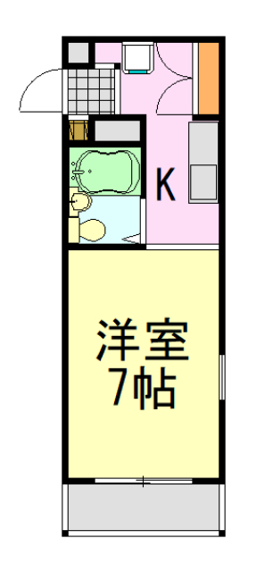 ピア大杉の間取り