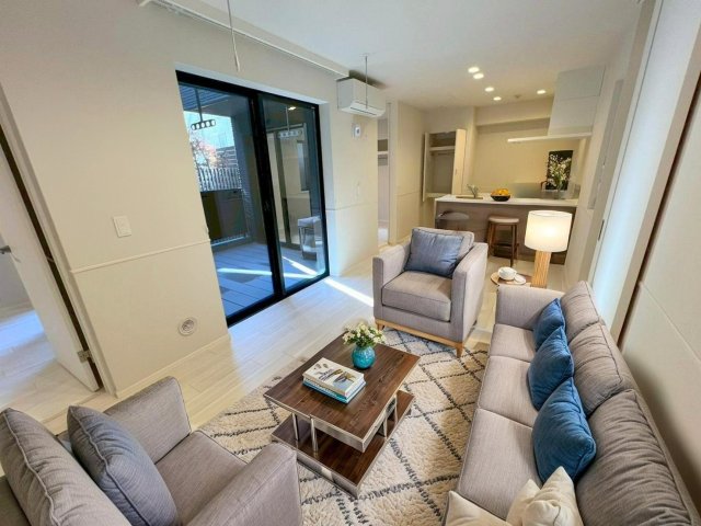 居室・リビング　CG家具のため実際は家具がつきません