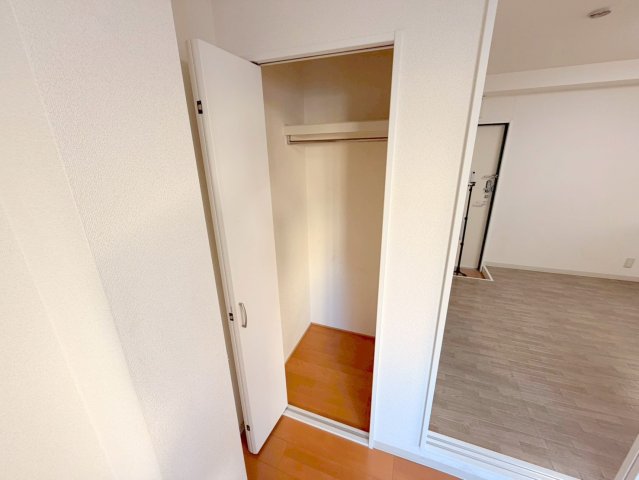 収納　しっかり収納スペースも確保。使いやすいお部屋です。