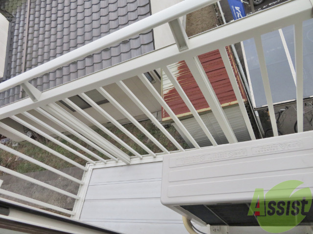 バルコニー　バルコニーが付いてるので晴れた日は洗濯物が干せますね