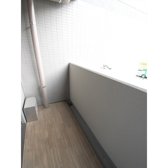 バルコニー　落ち着いた時間を過ごせるバルコニーです