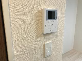 セキュリティ　カメラ付インターホン（イメージ）