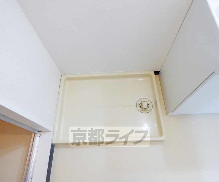 その他設備　洗濯機が置けます。