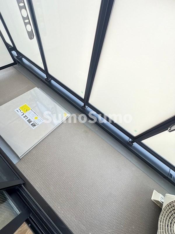 バルコニー　陽当たり良好なバルコニーです