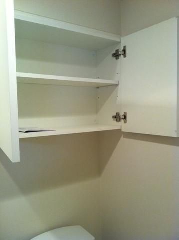 収納　★トイレの上部収納棚☆