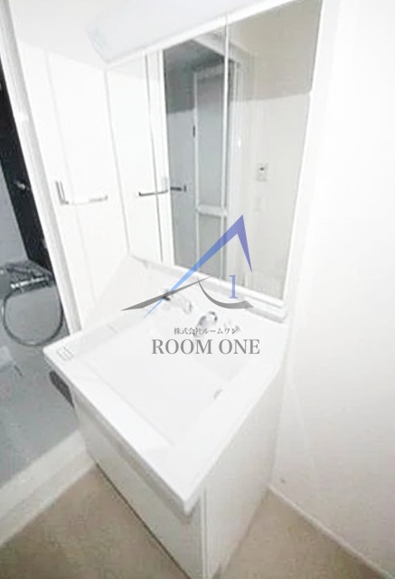 洗面設備　洗面台です。